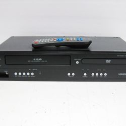 Magnavox DV220MW9 Video Cassette Recorder VHS VCR / DVD Player Combo