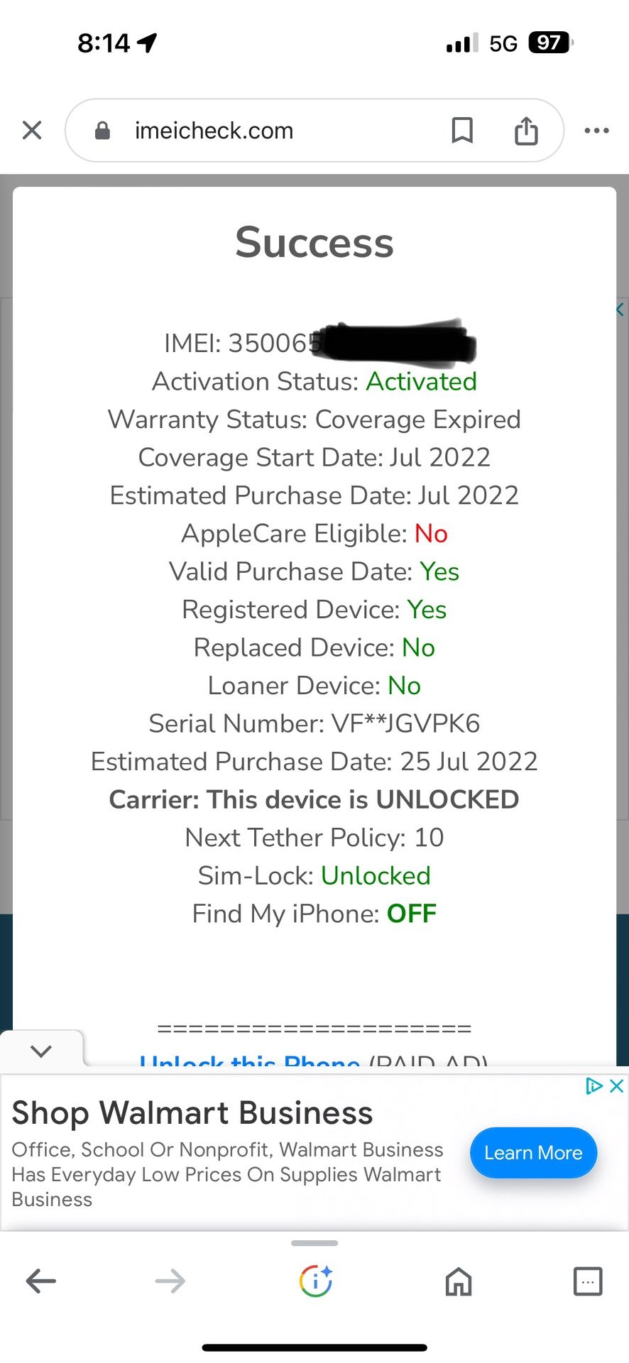 iPad Pro 11inch Silver 3rd Generation 1TB 5G Cellular Unlocked And Paid Off