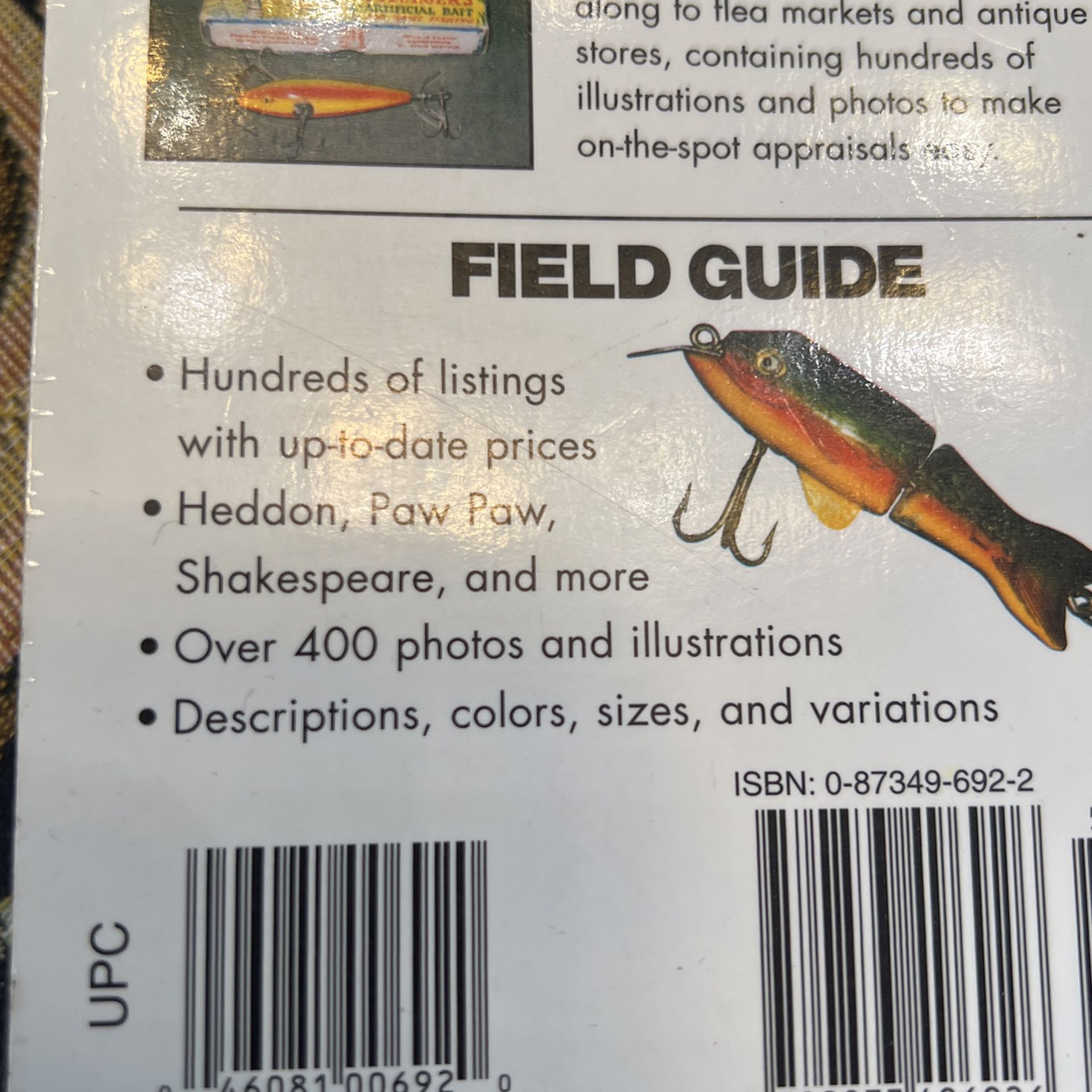 Warman's Fishing Lure Field Guide for Sale in Riverside, CA - OfferUp