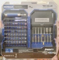 Kobalt 71- Piece / Power Driving Set ... ( Brand New)...