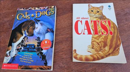 Cats & Dogs / All About Cats - $5.00/both