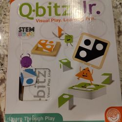 Q Bitz Jr. Visual Play. Learning Fun