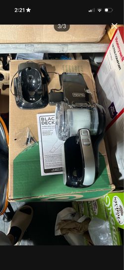 Black & Decker  cordless vacuum