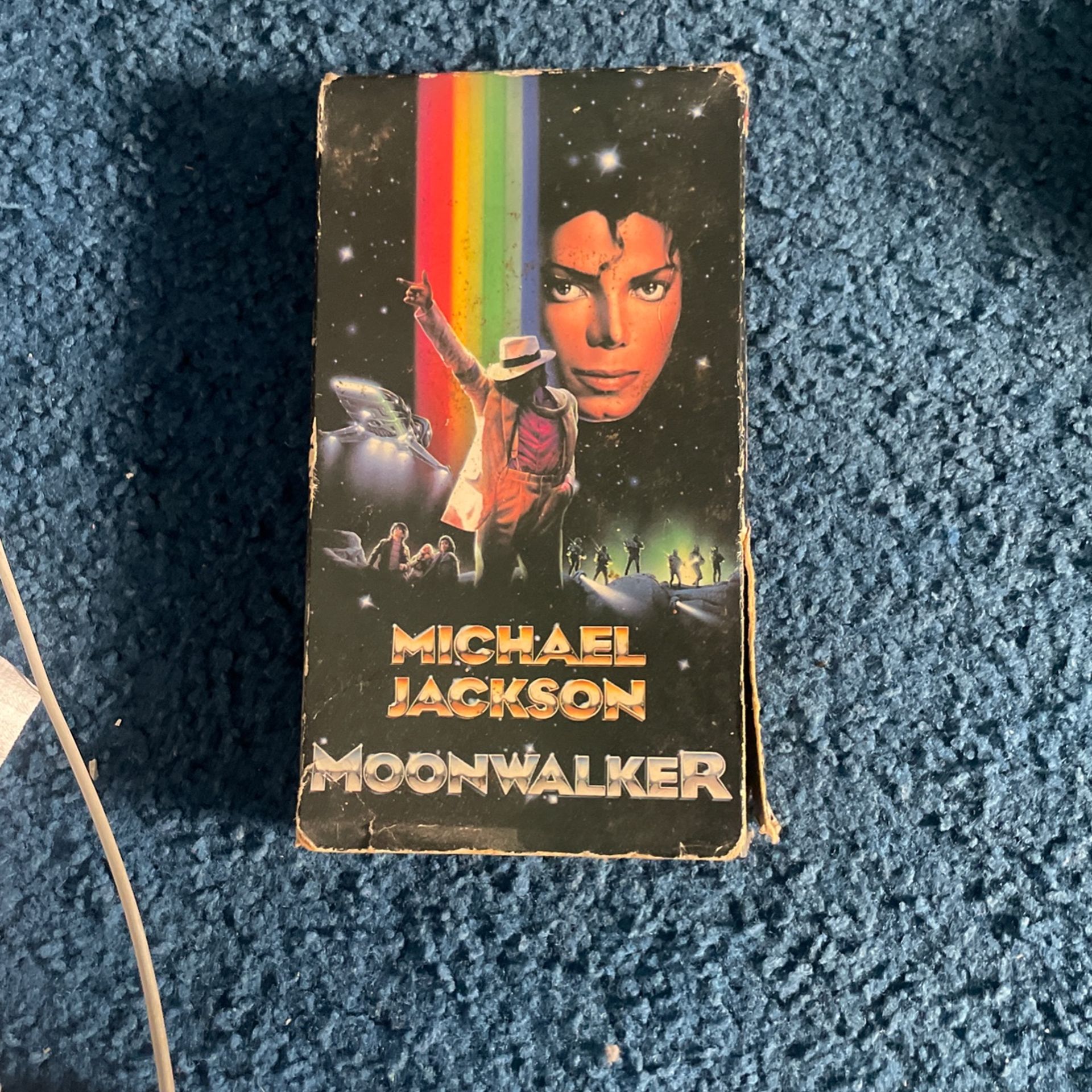 VHS Michael Jackson Moonwalker Movie