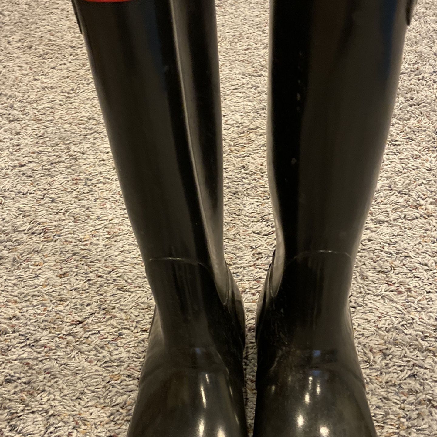 Hunter Rain Boots Black Size 7