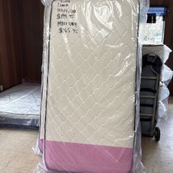 Twin size mattresses 9 inches thick for $165 each