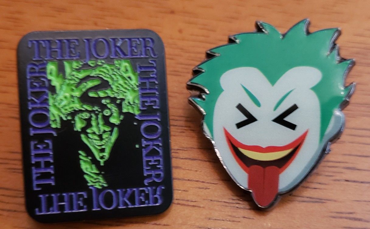 Joker Lapel Pins Set