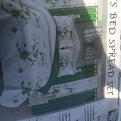 King Size 9pieces Comforter Set 