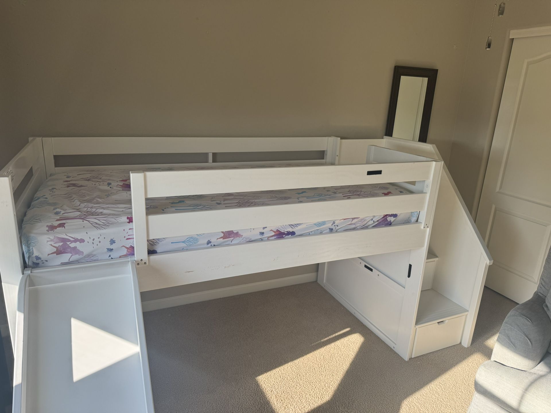 Kids Loft Bed With Slide