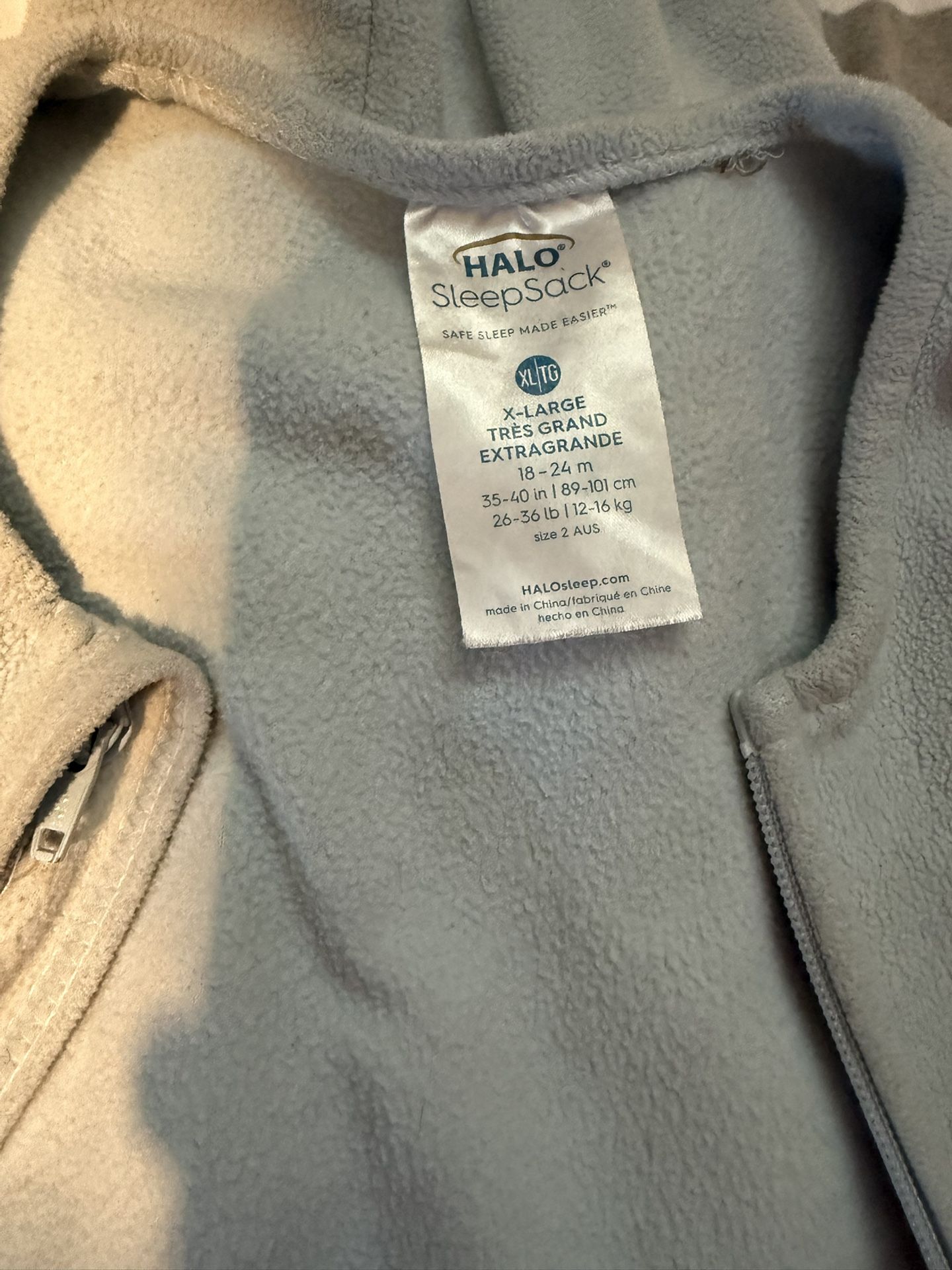 Halo & Burts Bees Baby Sleep Sacks