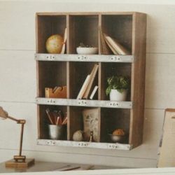 Wood Storage Cubby
