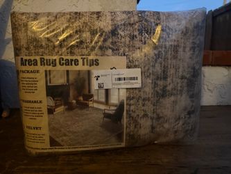 6x9 Champlant Velvet Area Rug – New in Package