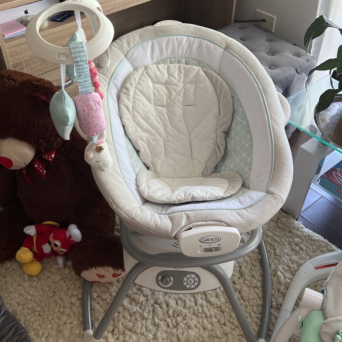 Graco duet glide online swing with portable rocker