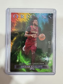 2022-23 Panini Origins Darius Garland #62 Cleveland Cavaliers /49 Green