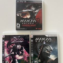 3 Ninja Gaiden Games PlayStation 3 PS3