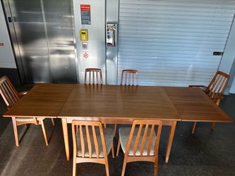 Vintage teak dining set