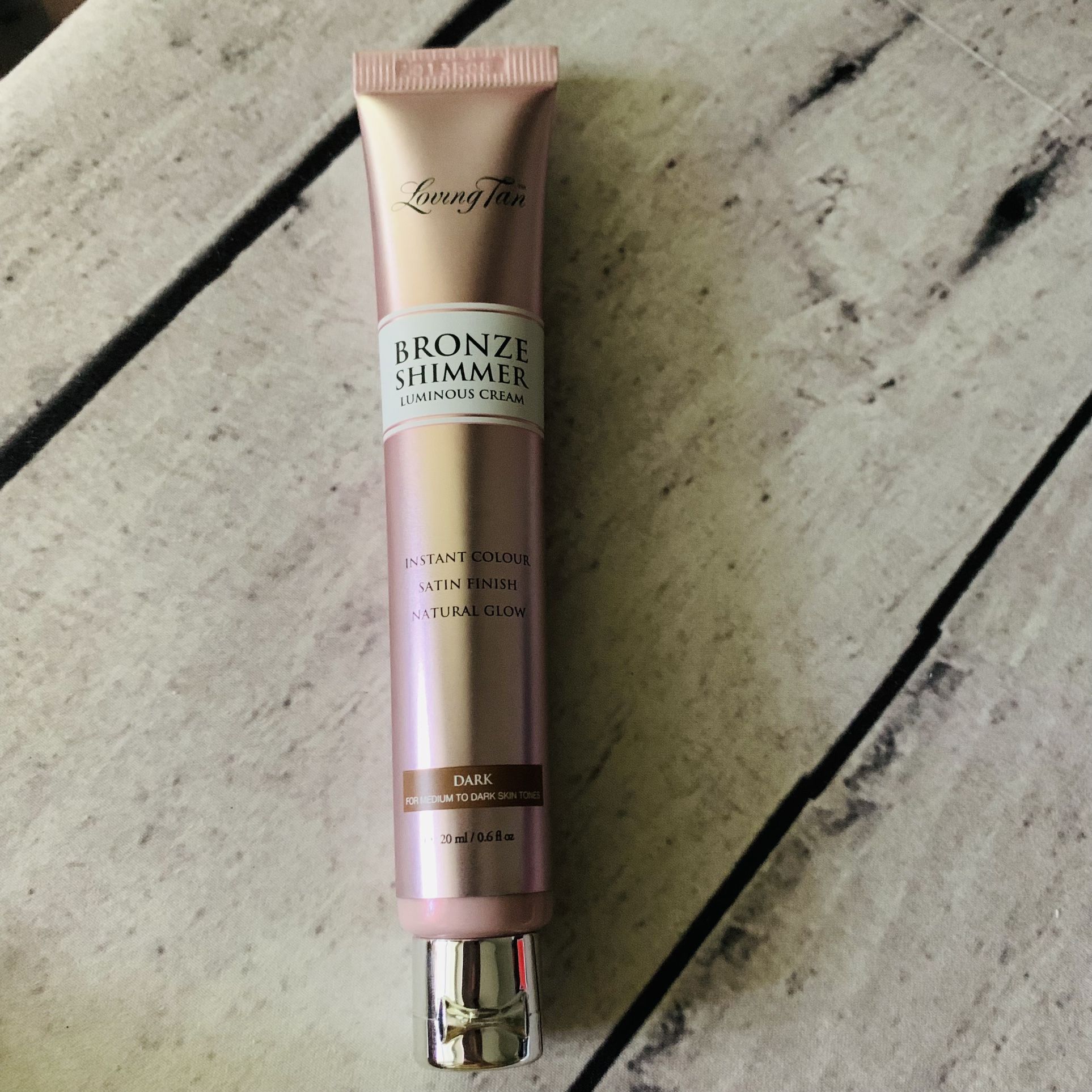 Loving Tan Bronze Shimmer Luminous Cream - Dark Travel Size 20ml