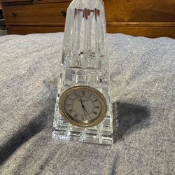 Water Ford Crystal desk block