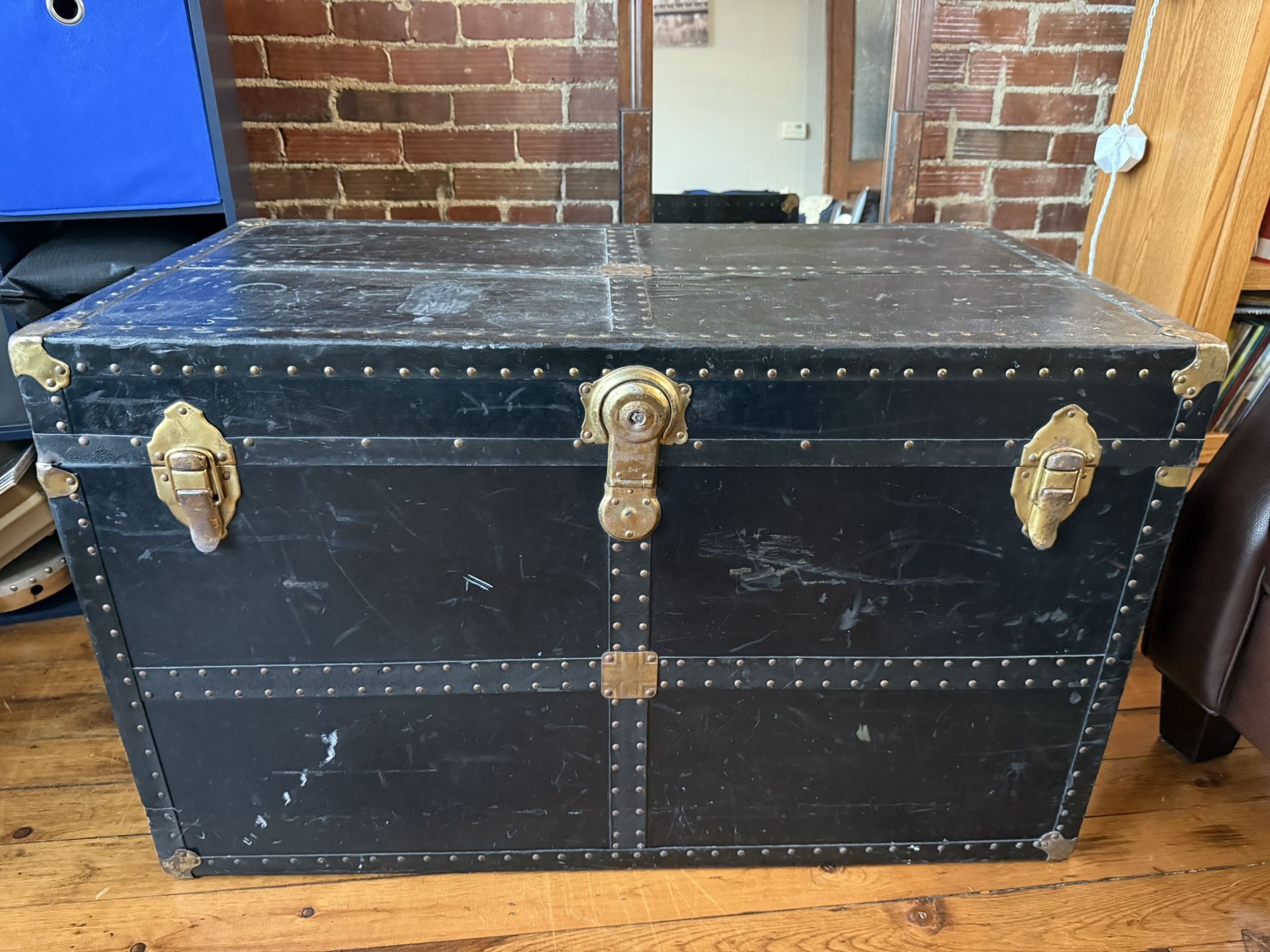 Antique Steamer Trunk