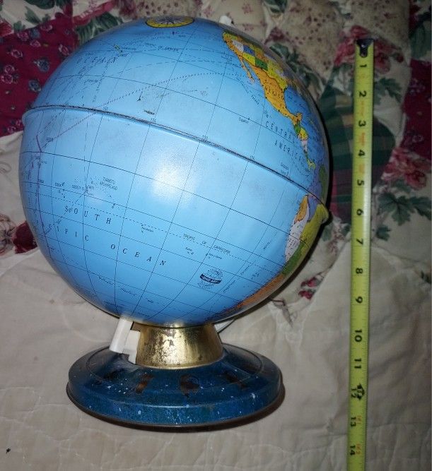Metal Globe Make By "Ohio"