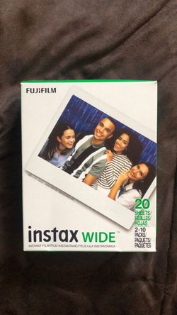 Fujifilm Instax Wide Instant Film 20 Sheets