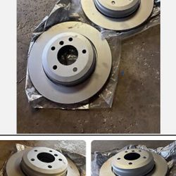 2002-2006 Cadillac Escalade Rear Brake Rotors New 