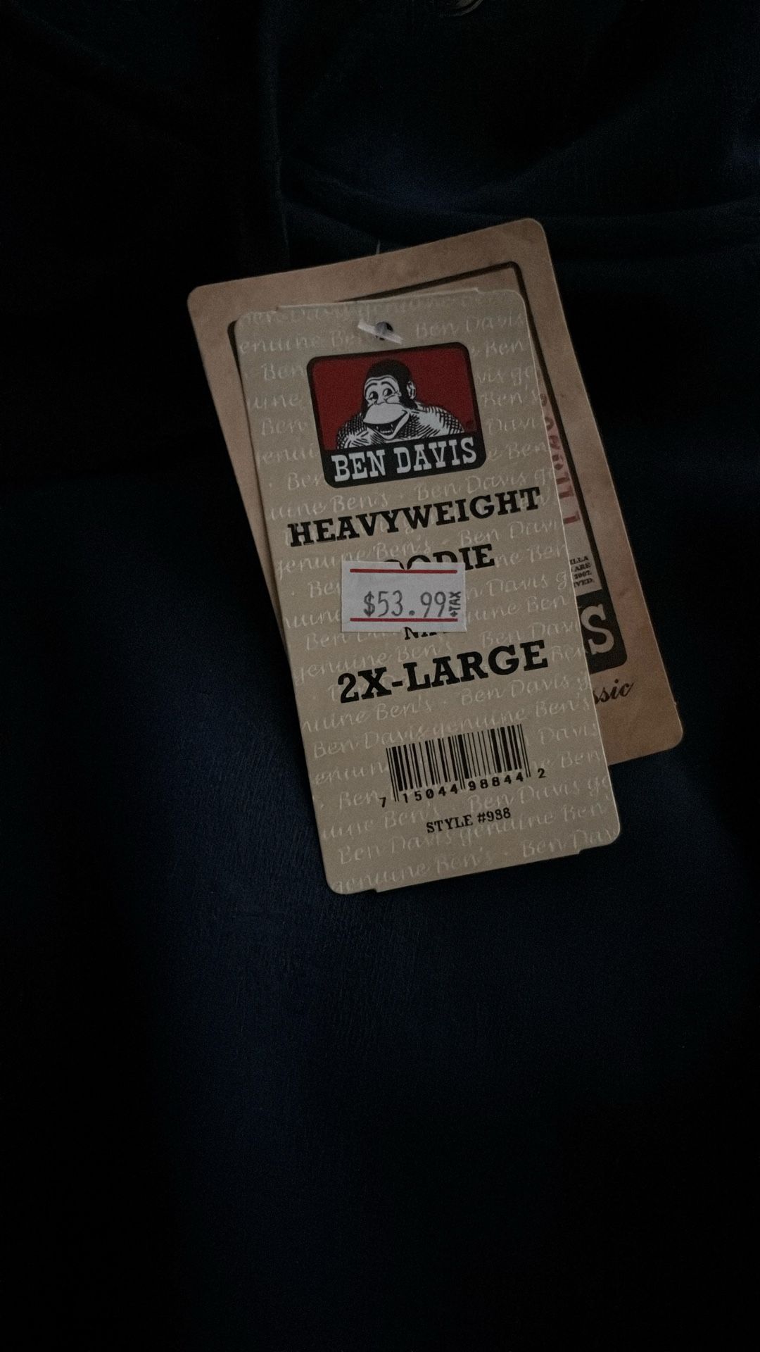 Ben Davis Navy Blue 2x Sweater