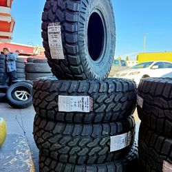 📲‼️35x12.50R15 Vendo Set De Llantas Nuevas ARISUN TIRES MT 