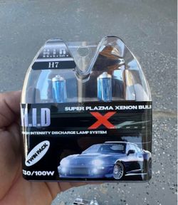 Super Plazma Xenon H.I.D Halogen Headlight Bulbs H7 twin pack