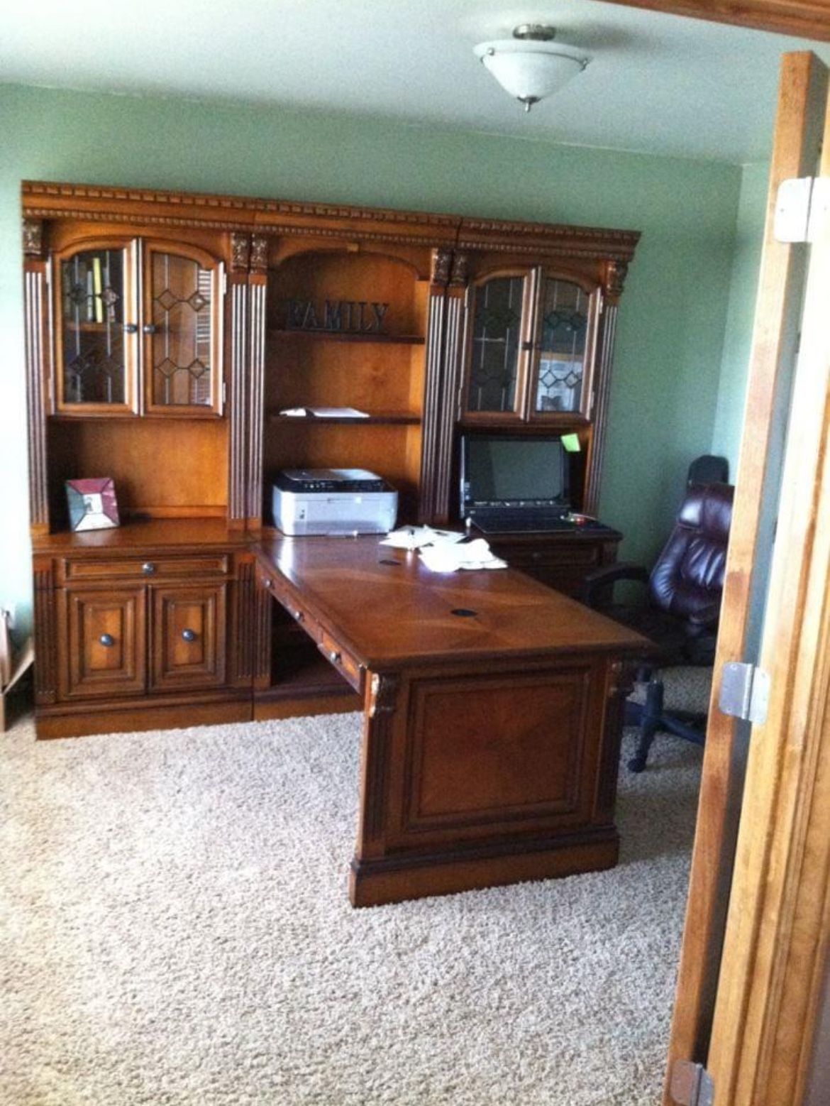 Bookcase Desk 
