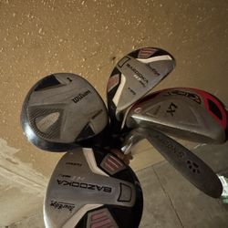 Golf Clubs Set (Wilson + Extras) with Bags