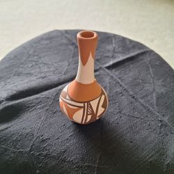 Miniature Native American Pottery Vase 