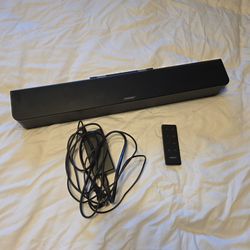 Bose sound bar with remote