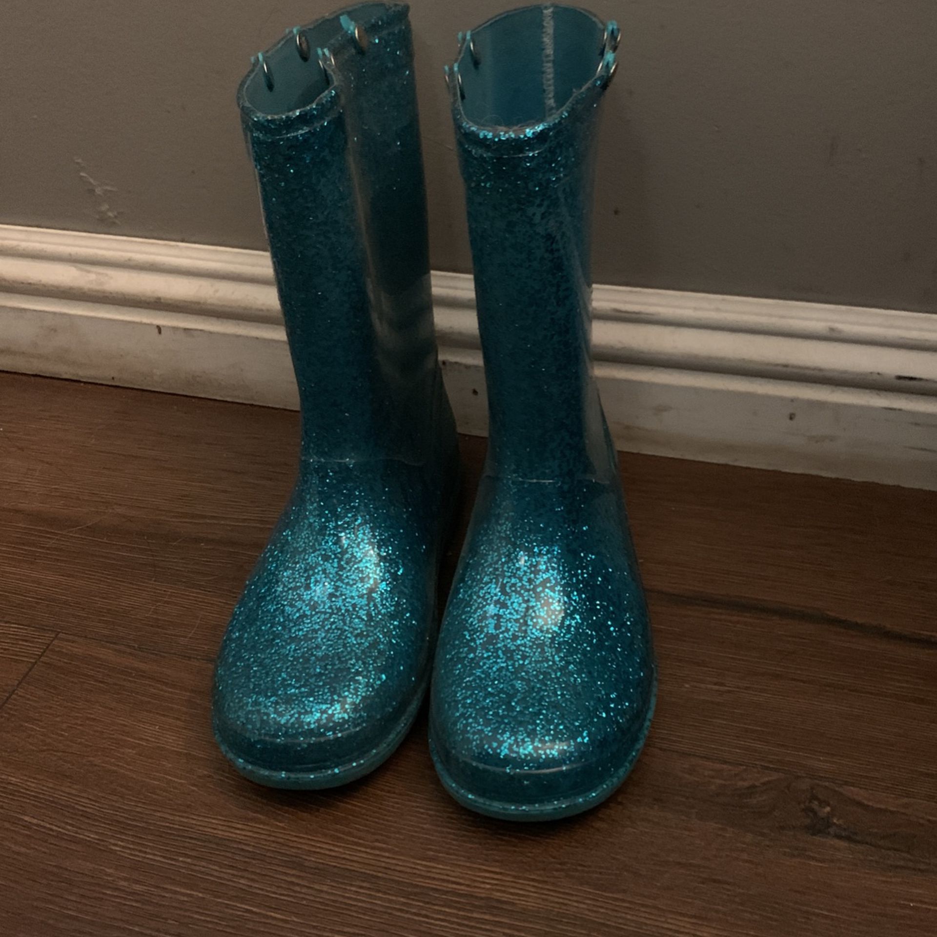 Glitter Rain Boots