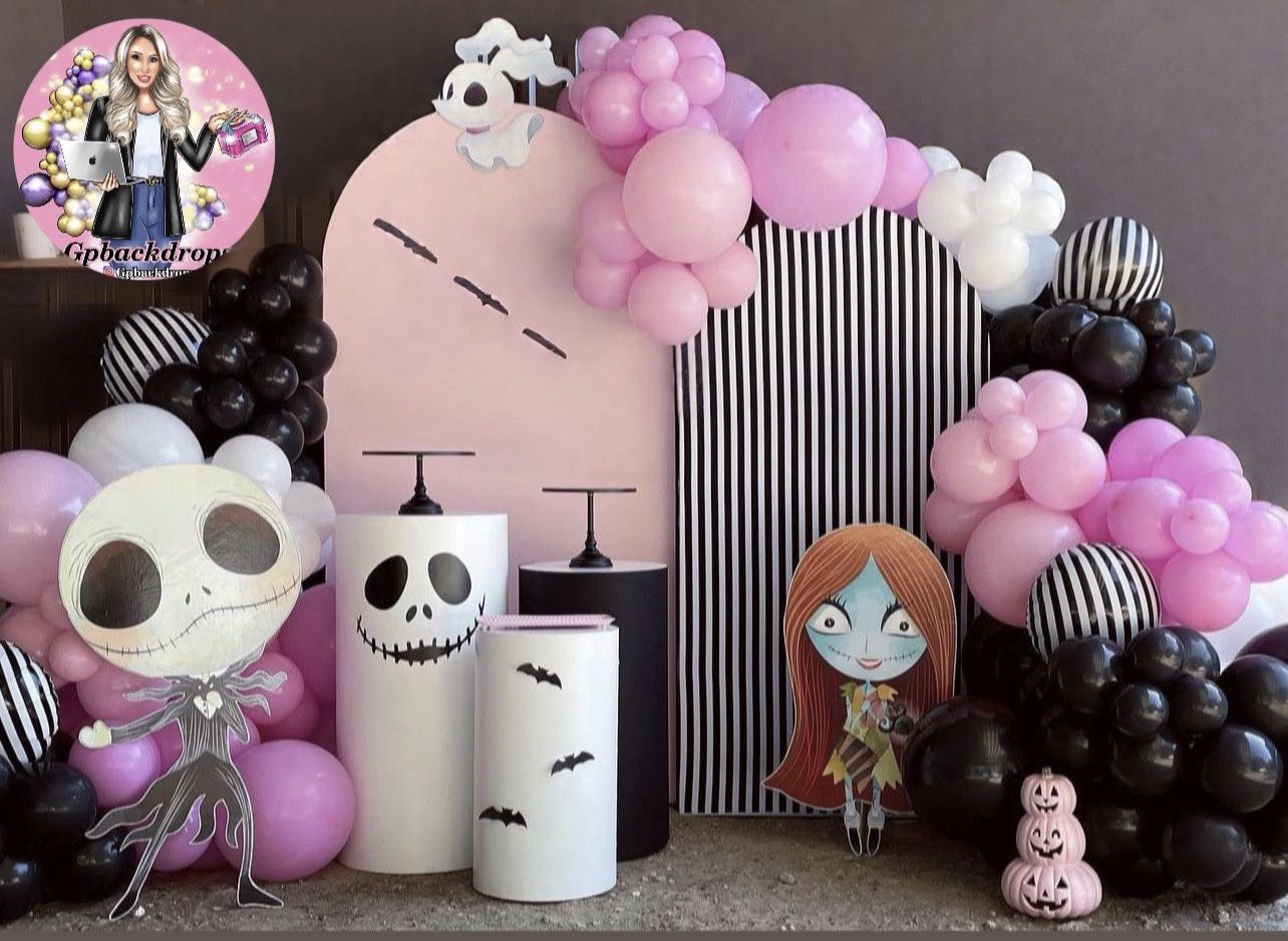 Halloween Birthday Backdrops 