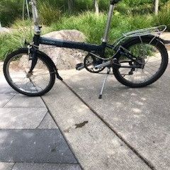 4130 chromoly Speed D 7DAHON Speed D7 Folding Bike 7 Speed - BalticBlue - FOR SALE!!