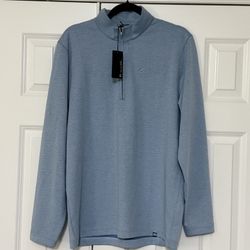 New w/TAGS Men’s TRAVIS MATHEW CoveSide 1/4 Zip Medium Shirt PullOver