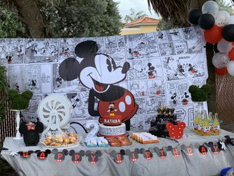 Backdrop Mickey Mouse