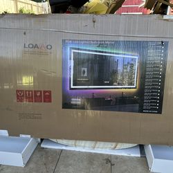 New 8 different light mirror