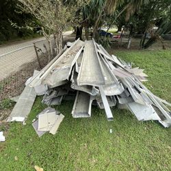 aluminum roofing panels