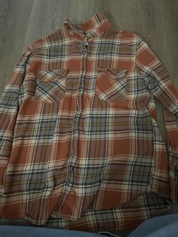 Red-orange Flannel