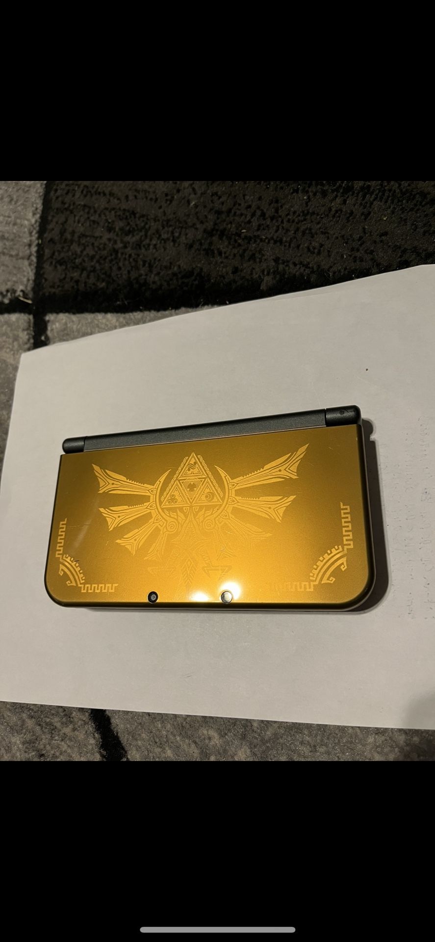 Zelda New Style Nintendo 3DS XL Hyrule Edition W/ Charger DUAL IPS