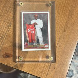 Lebron James rookie card 