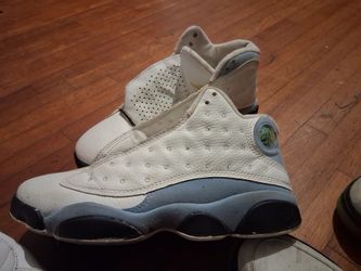 Air Jordan 13 Retro White Blue Sneakers