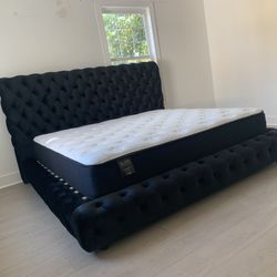 $699 Brand New King Bed Frame With Mattress (Read Description Below)