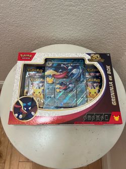 30th celebration Greninja ex box