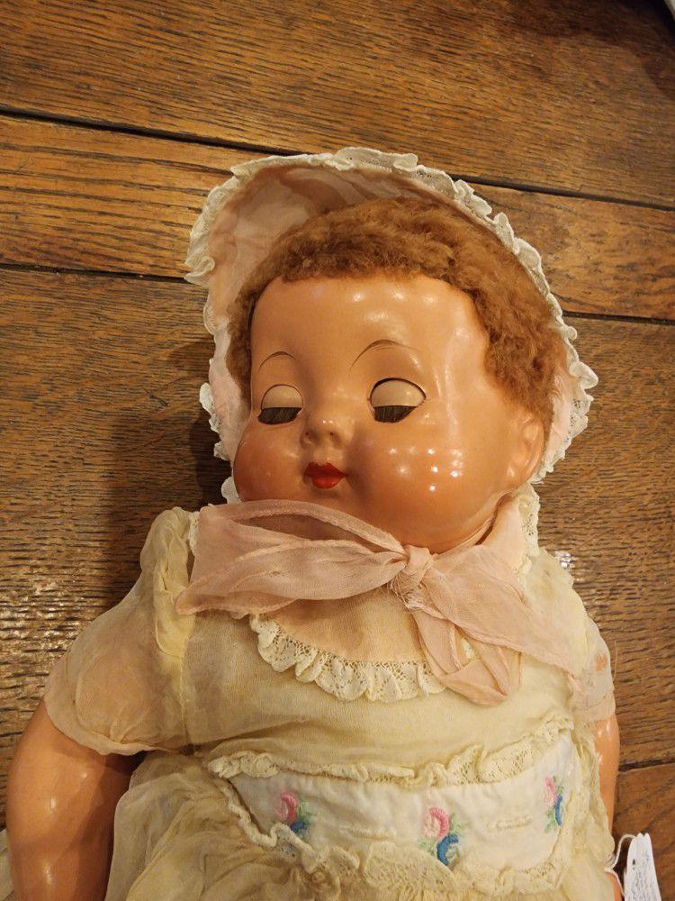 Composition Vintage Effanbee Baby Doll 19"  $95