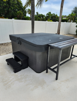 2024 Aqua Living PP-41 Hot Tub – Like New, Includes Cover &amp; Steps - Delray Beach, FL