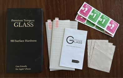 Premium Tempered Glass Screen Protector for iPhone