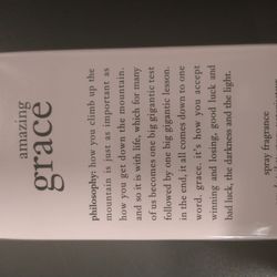 Perfume/ Amazing Grace/brand new in box $50